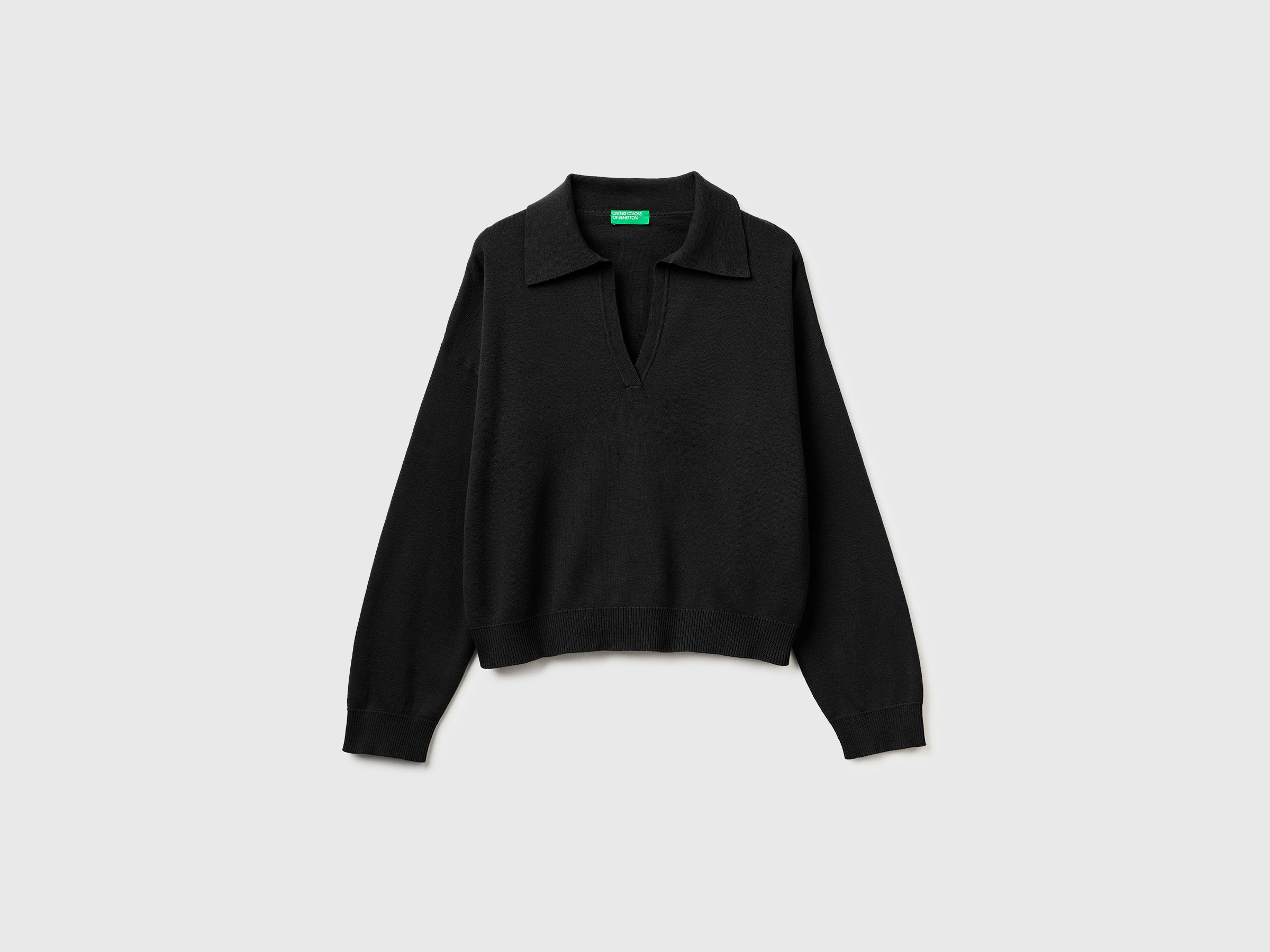 Premium cotton polo neck sweater - ucb_image_FS