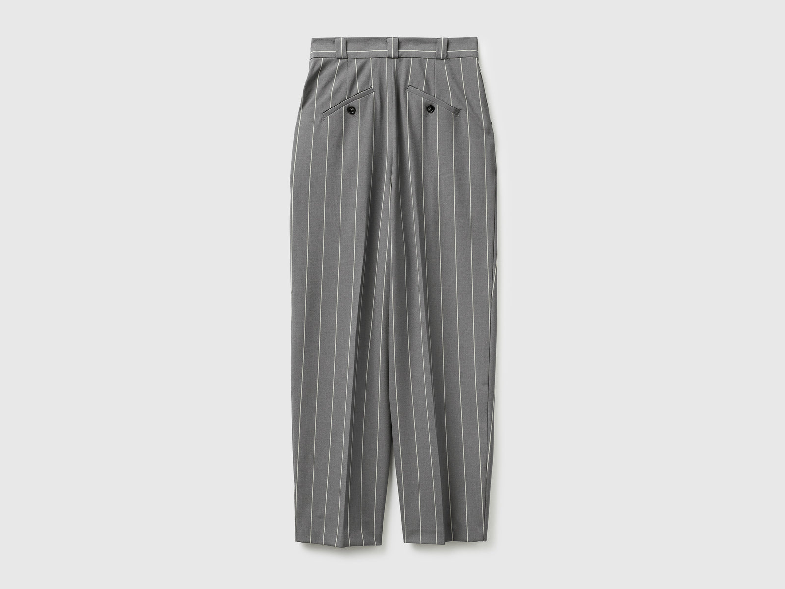 Carrot-fit pinstriped trousers - ucb_image_BS
