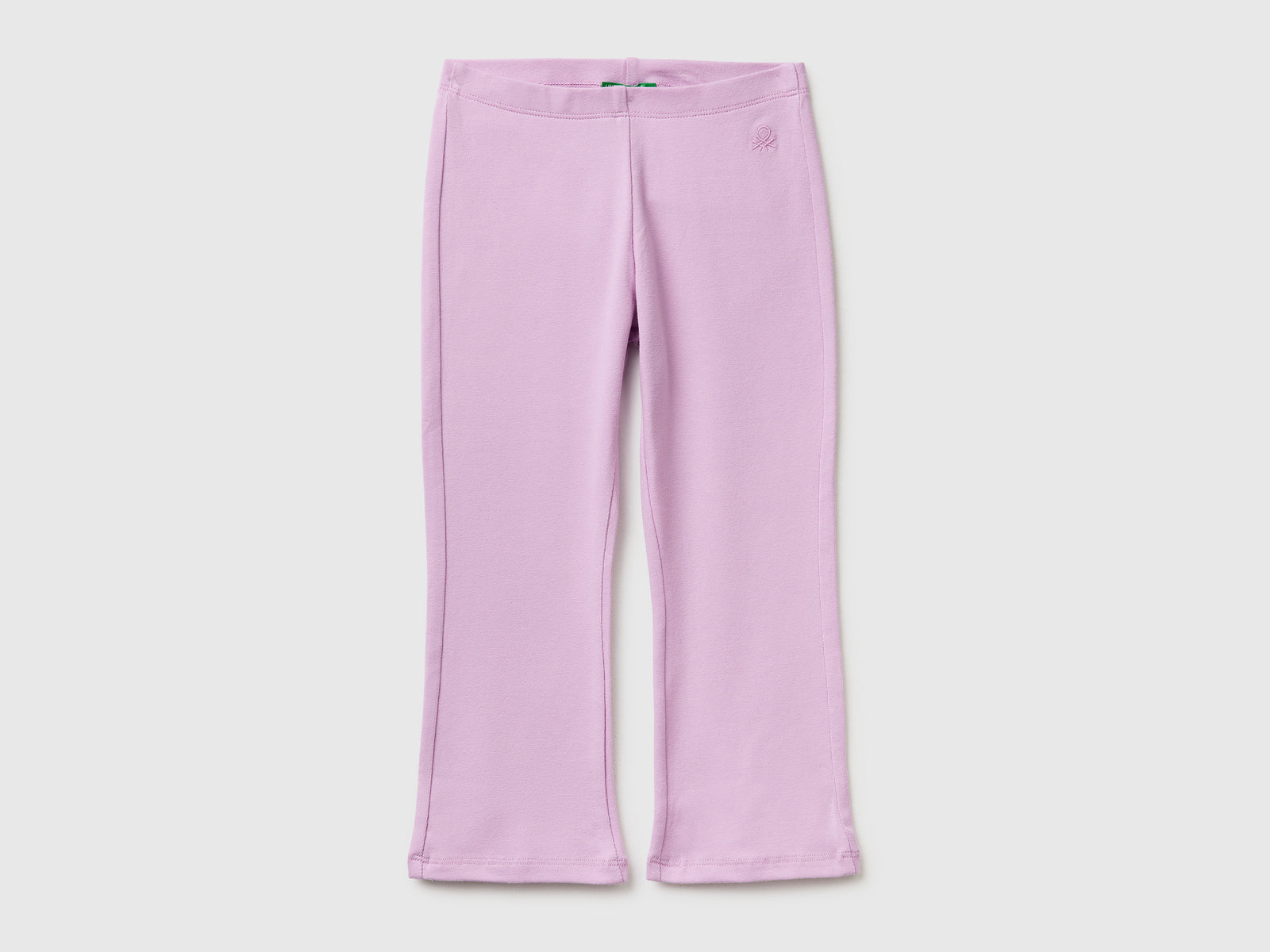 Stretch cotton flared leggings - ucb_image_FS