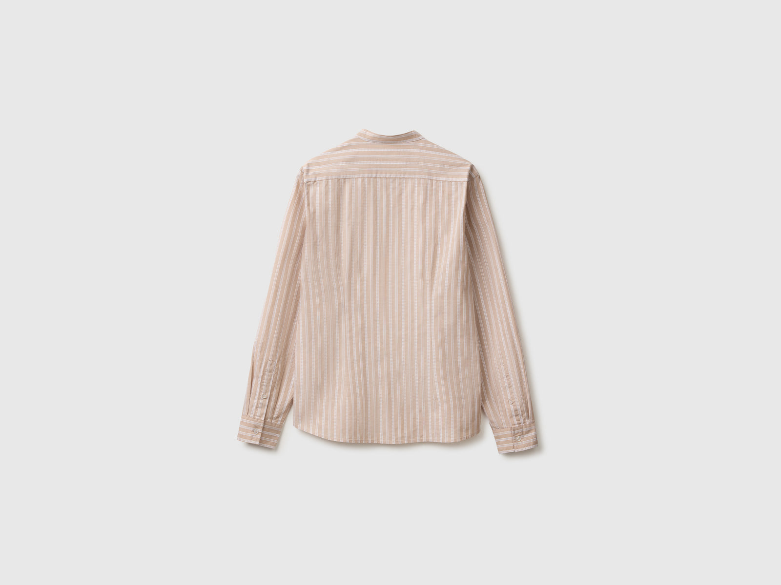 Striped shirt with mandarin collar - ucb_image_BS