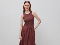 Vestido midi com bordados florais - ucb_image_F