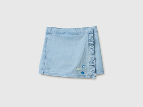 Chambray skirt-trousers - ucb_image_FS