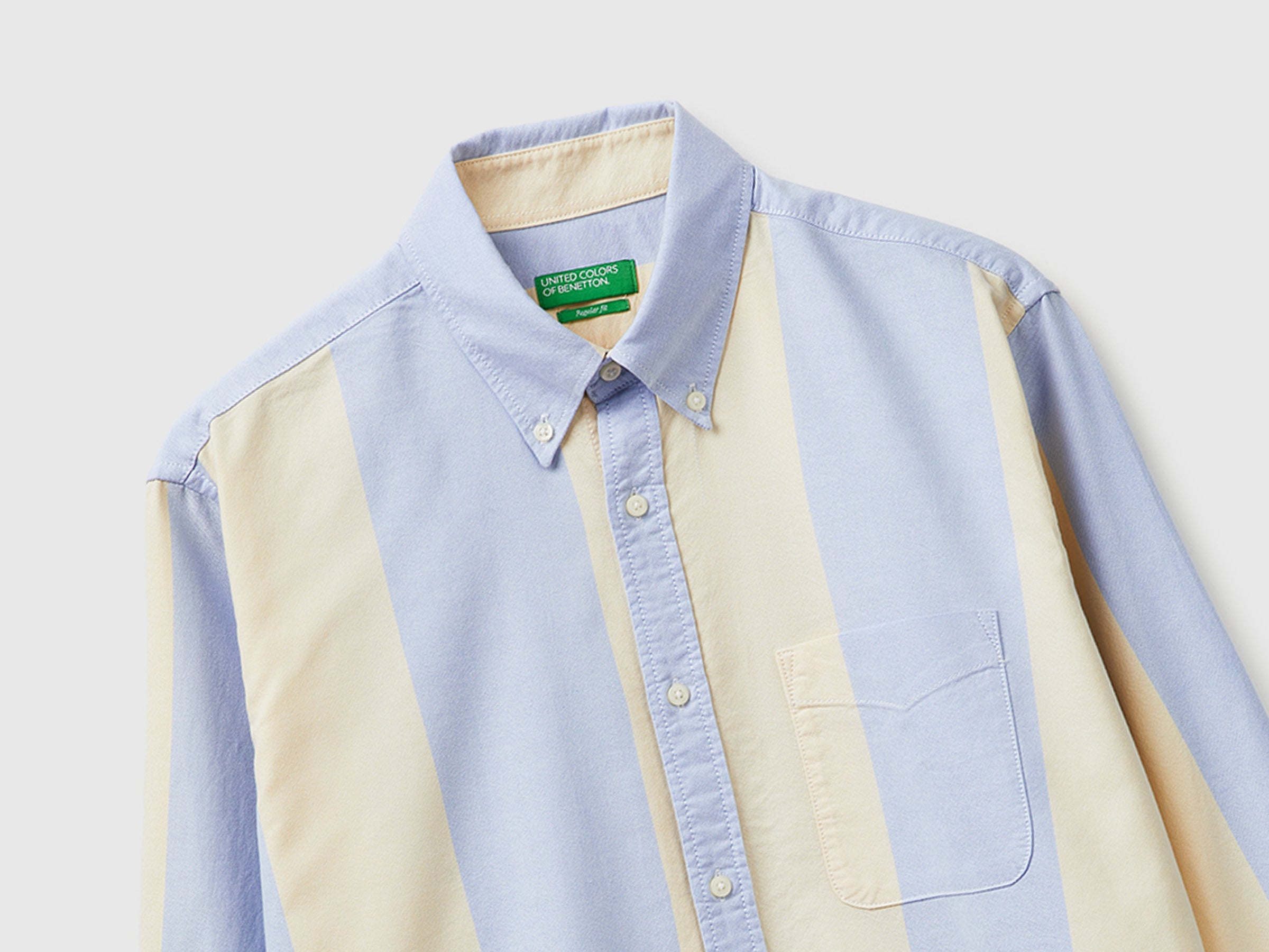 Camisa às riscas amarelo e azul-claro - ucb_image_DS1