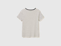 T-shirt de gola redonda às riscas - ucb_image_BS