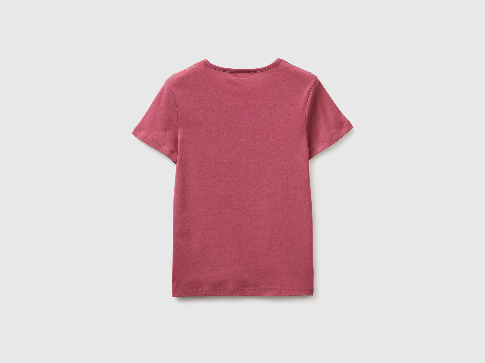 T-shirt de gola redonda slim fit - ucb_image_BS