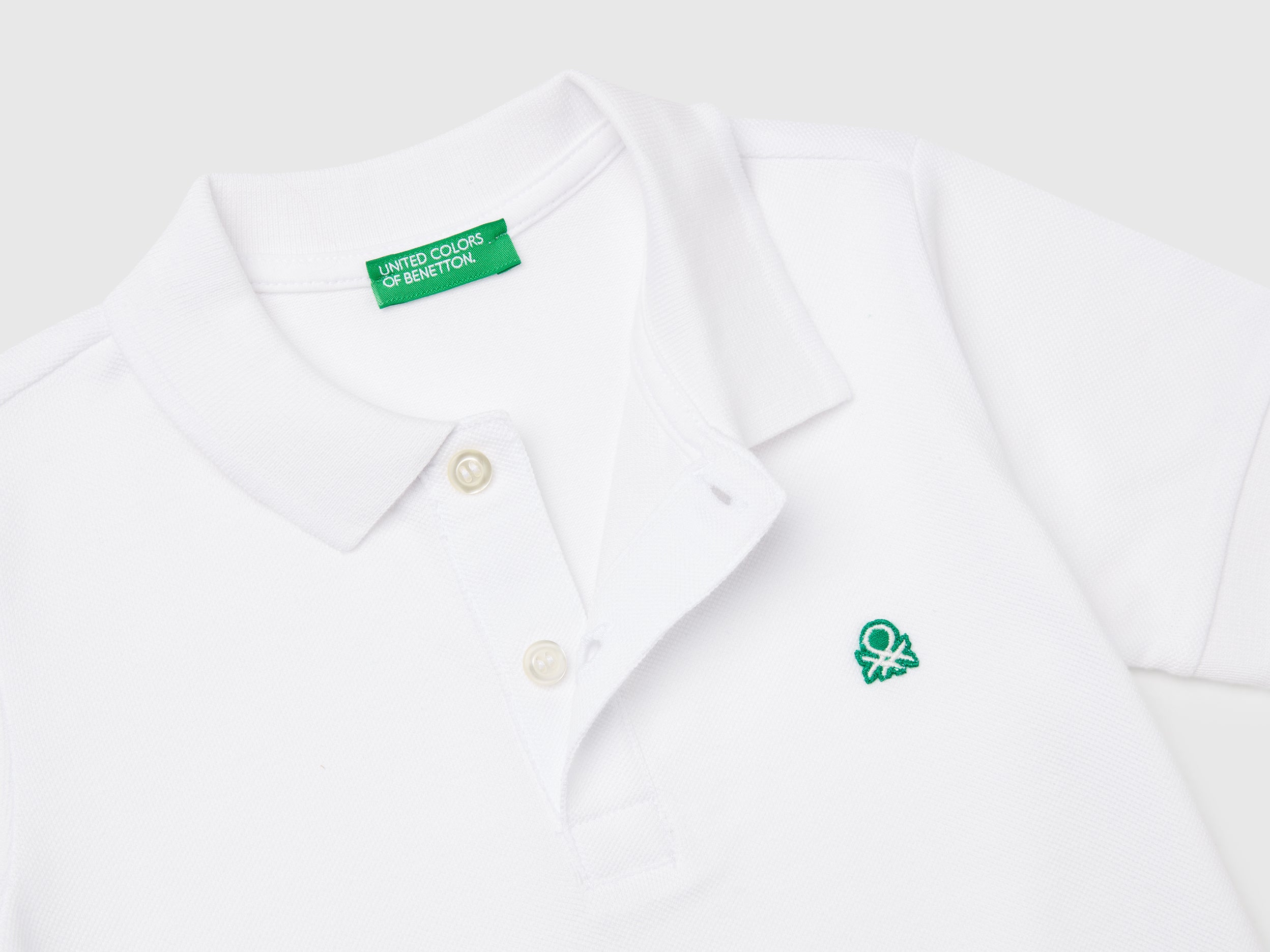 Short sleeve polo in pure cotton - ucb_image_DS1