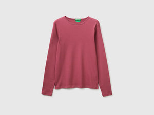 T-shirt à manches longues coupe ajustée