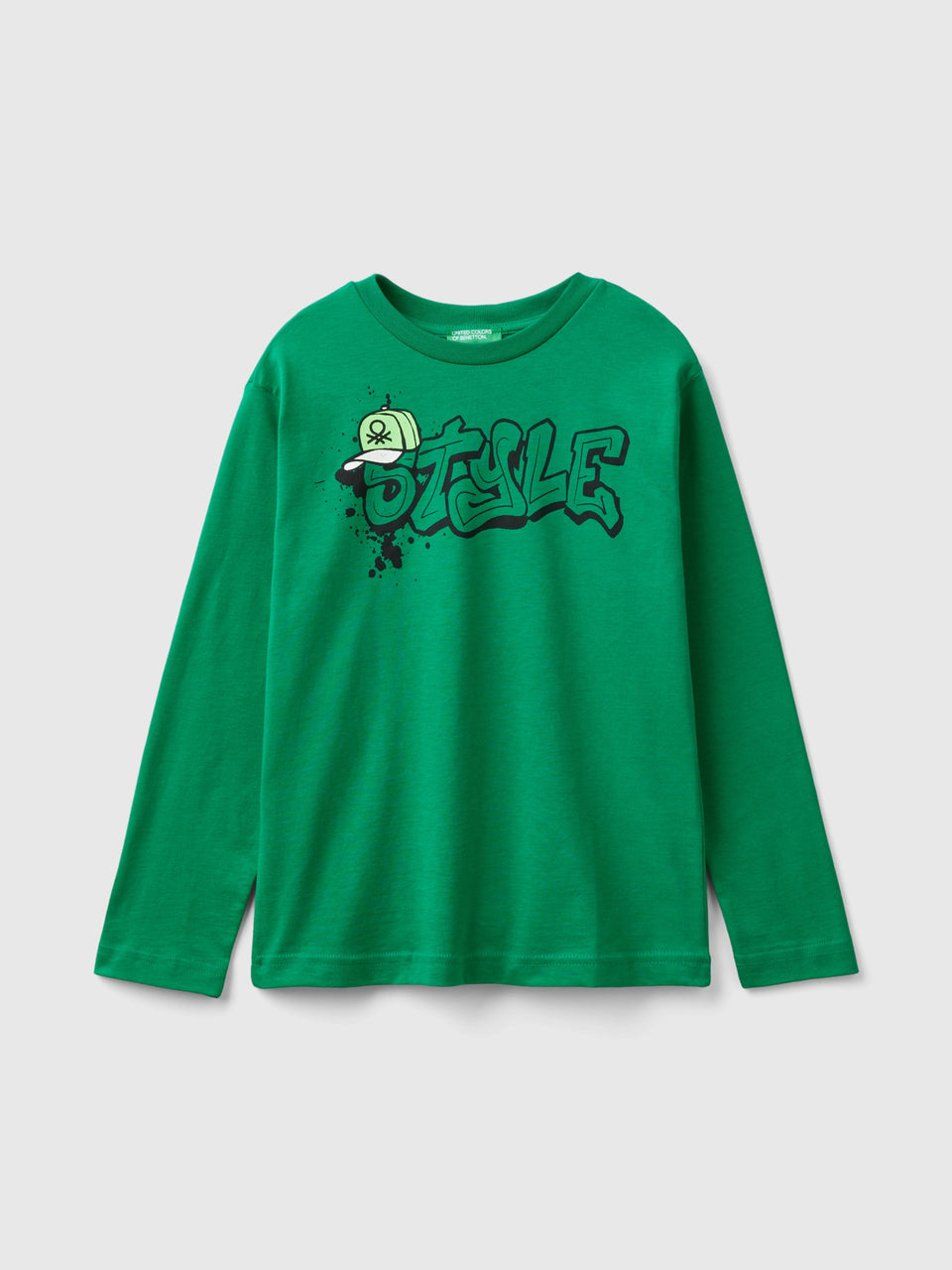 T-shirt de manga comprida em algodão orgânico - ucb_image_FS