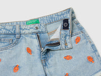 Lobster denim shorts - ucb_image_DS1