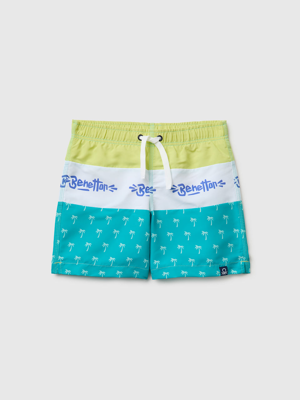 Boxers de banho color block com estampas - ucb_image_FS