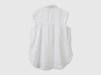 100% linen sleeveless blouse - ucb_image_BS