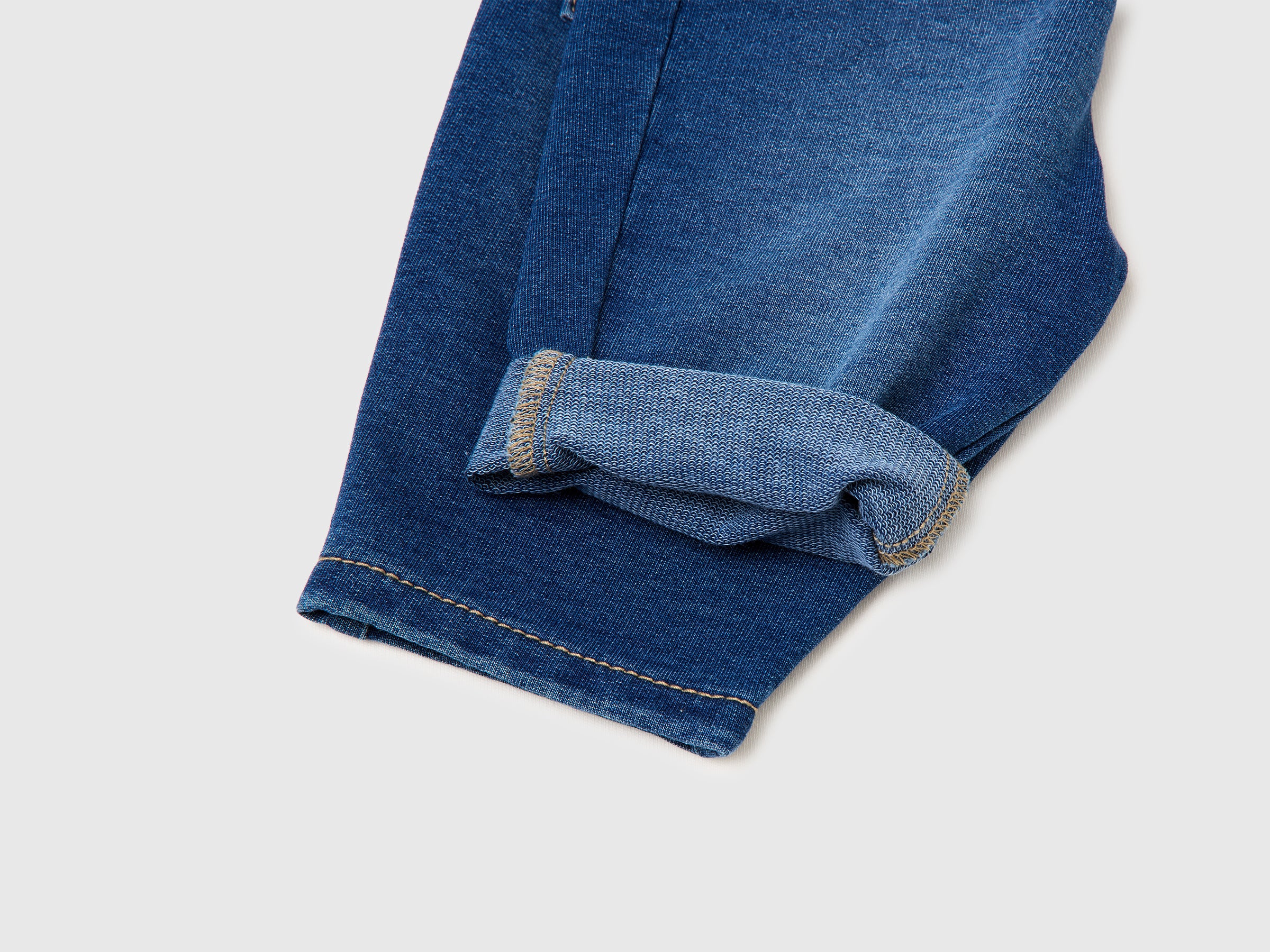 Denim-effect sweatshirt jeans - ucb_image_DS1
