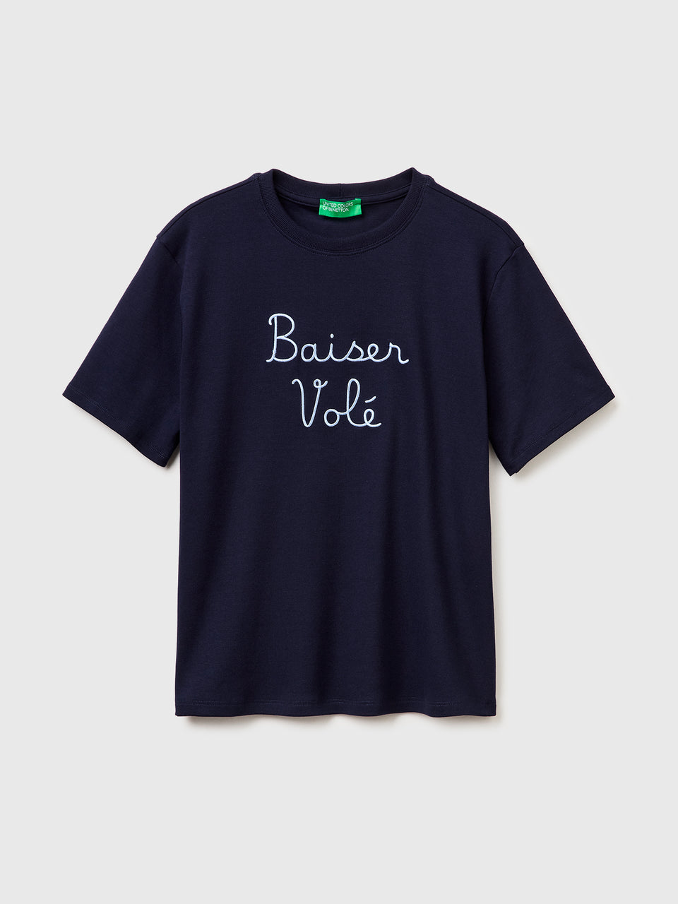 T-shirt with embroidered writing - ucb_image_FS