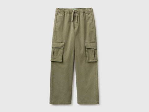 Calças cargo com cordão de ajuste - ucb_image_FS