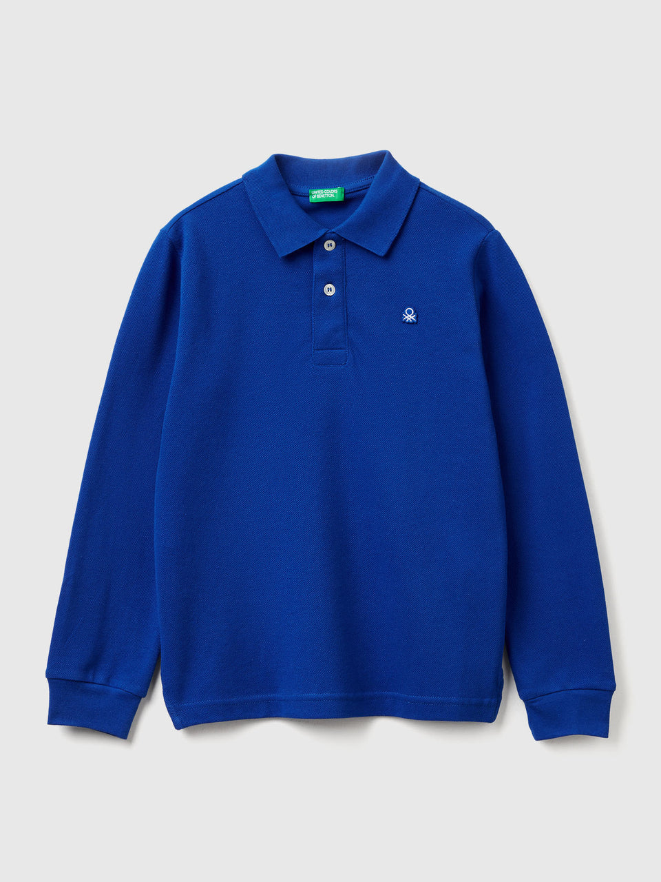 Polo de manga comprida em algodão - ucb_image_FS
