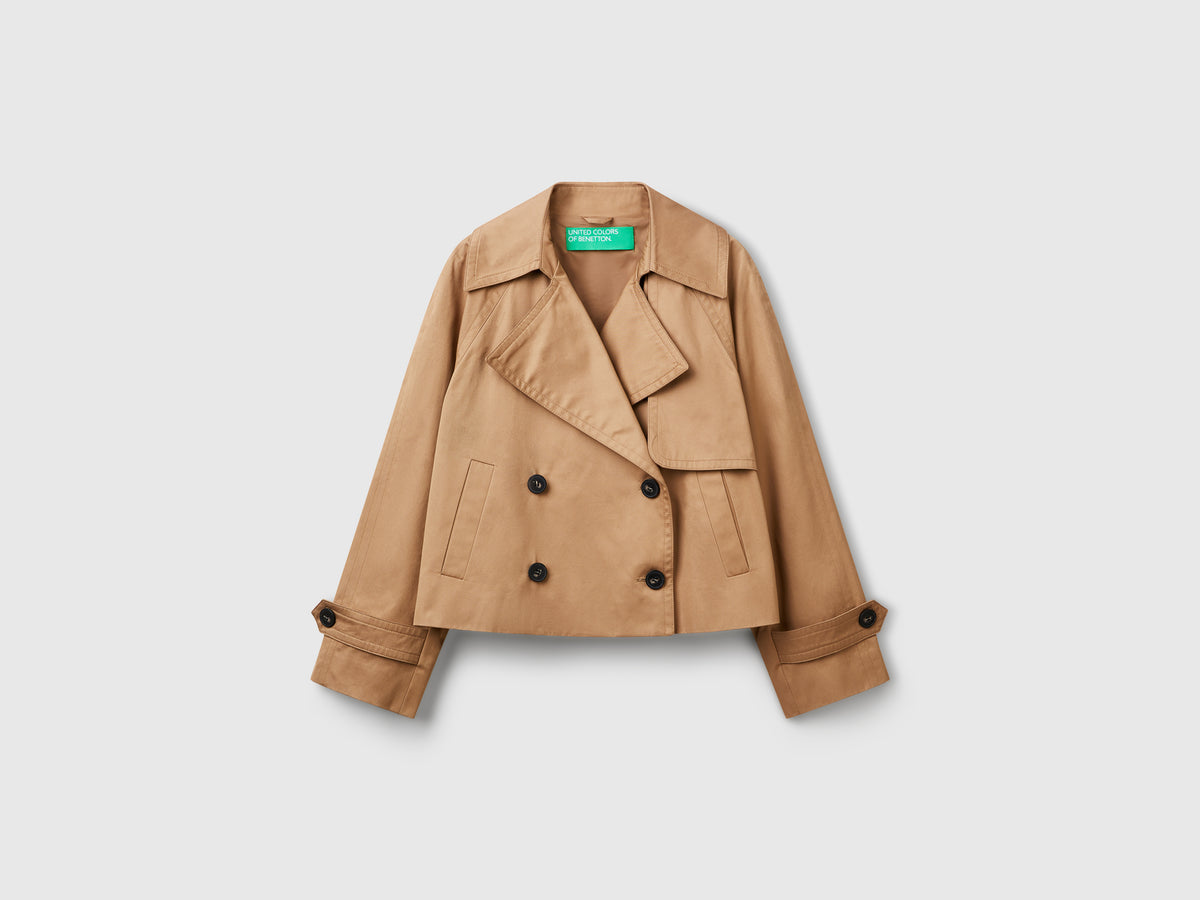 Trench coat cropped trespassado - ucb_image_FS