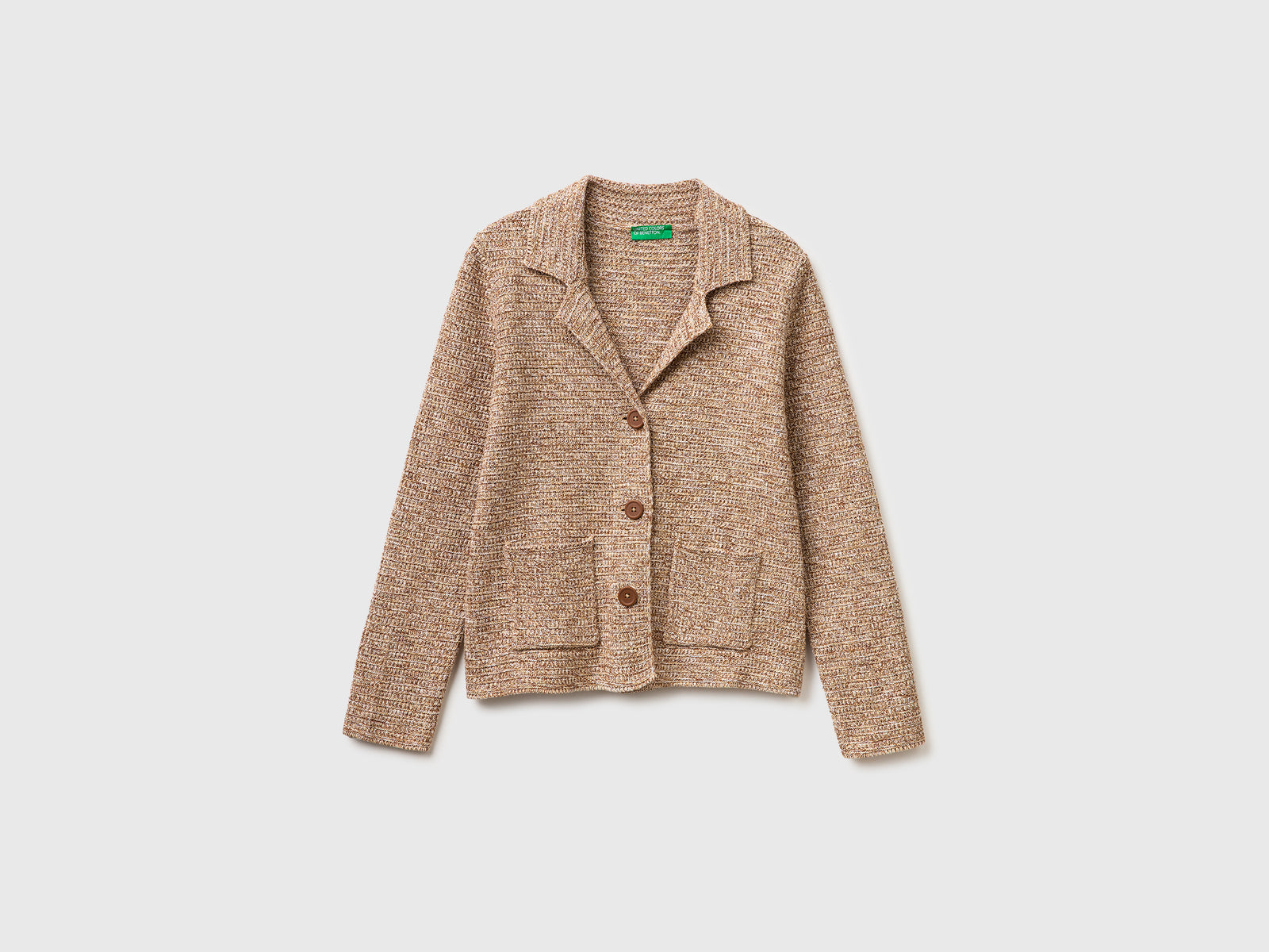 100% cotton knit blazer - ucb_image_FS