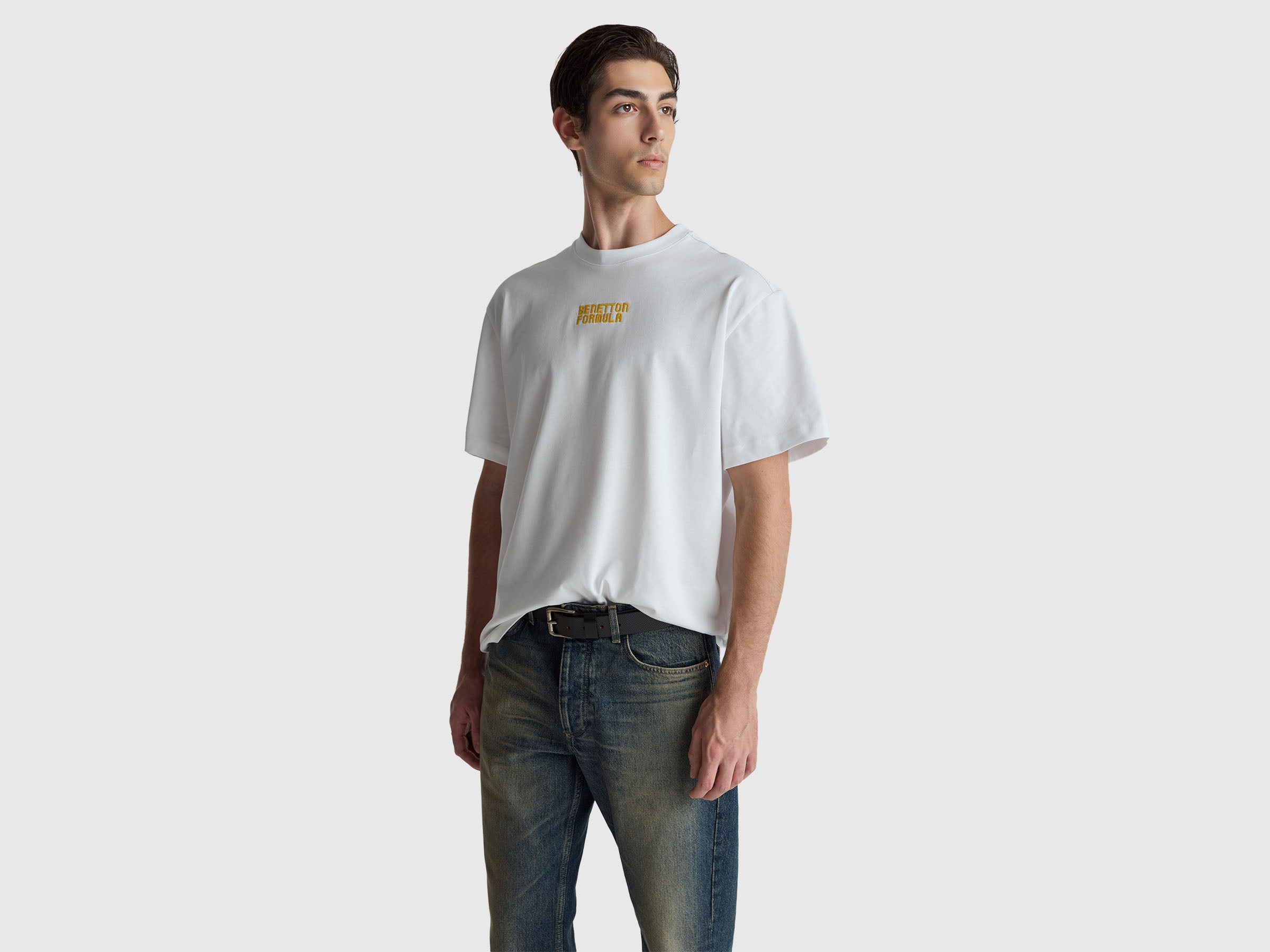T-shirt Benetton Formula de manga curta - ucb_image_F