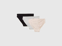 Three low-cut briefs in super stretch cotton - ucb_image_BS
