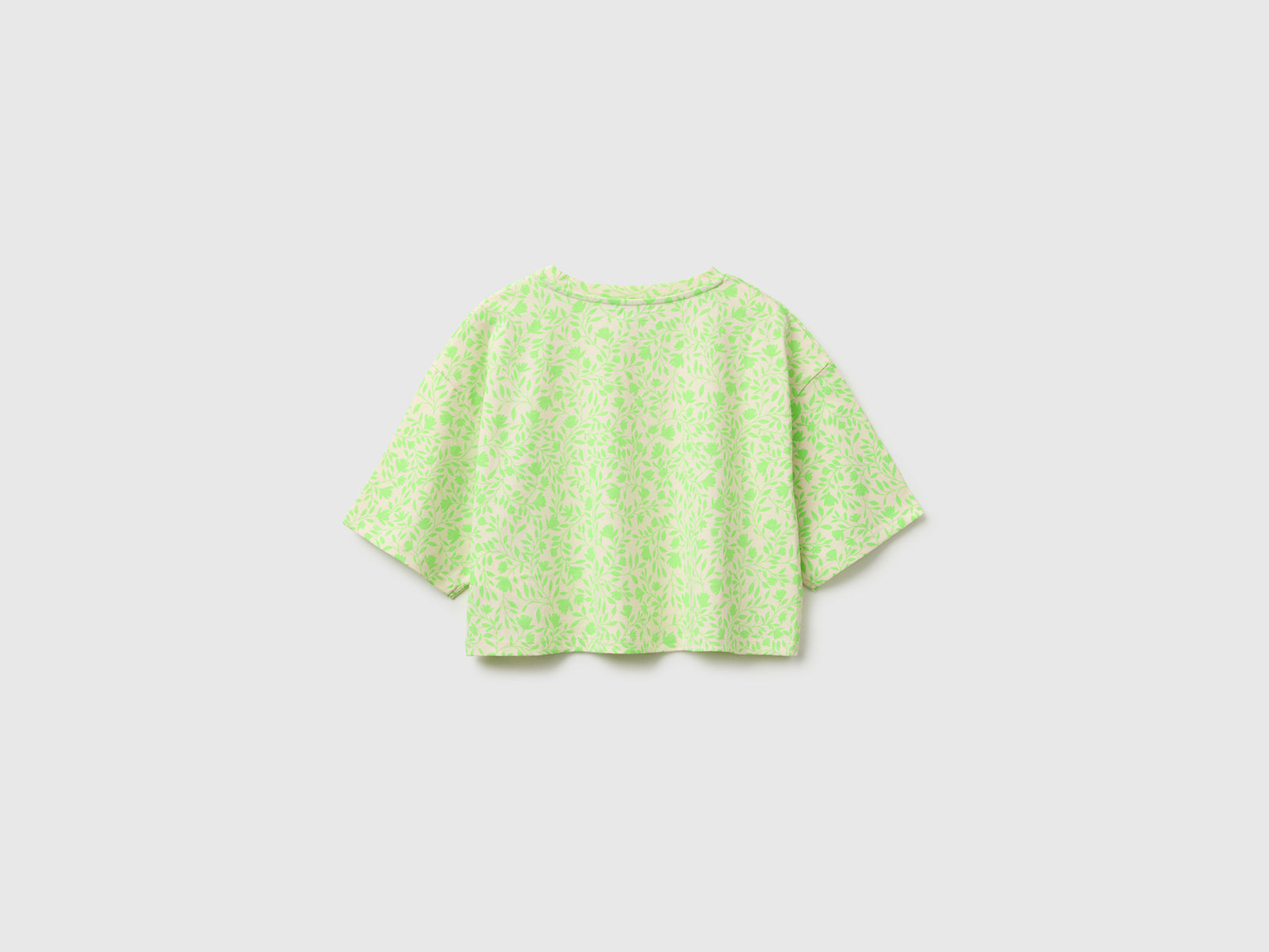 Printed cropped T-shirt - ucb_image_BS