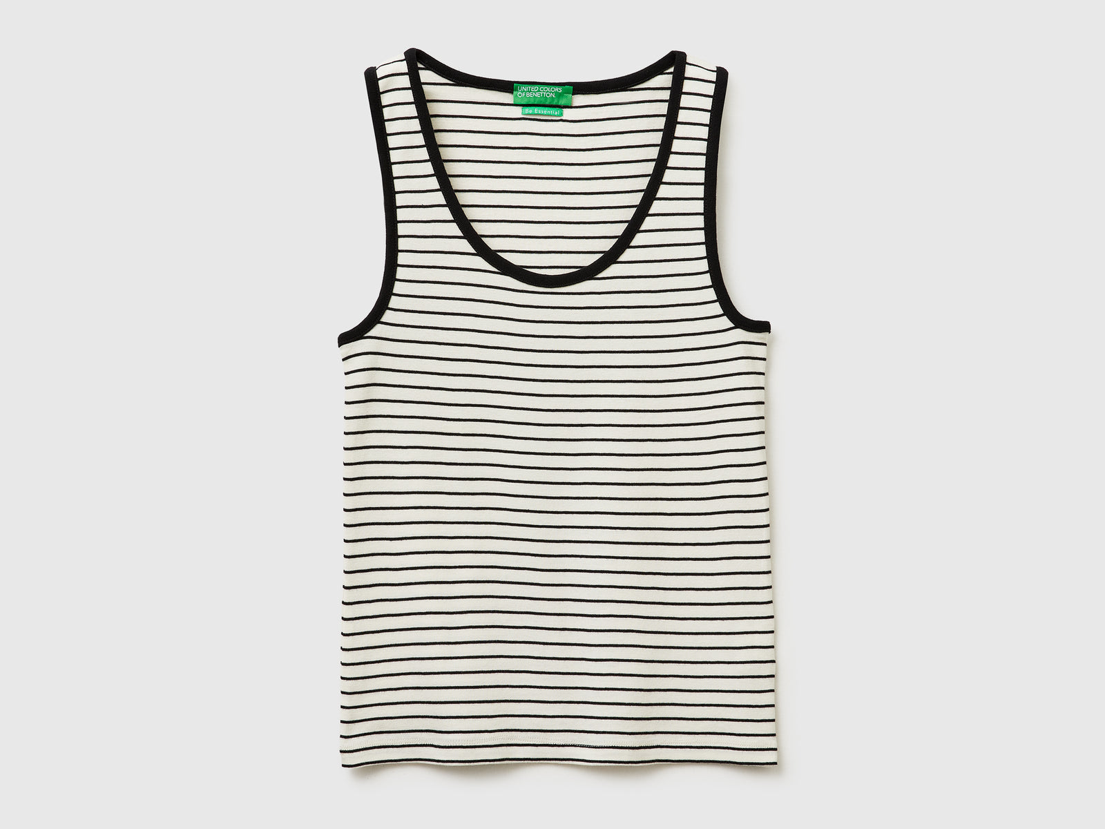 Striped tank top in pure cotton - ucb_image_FS