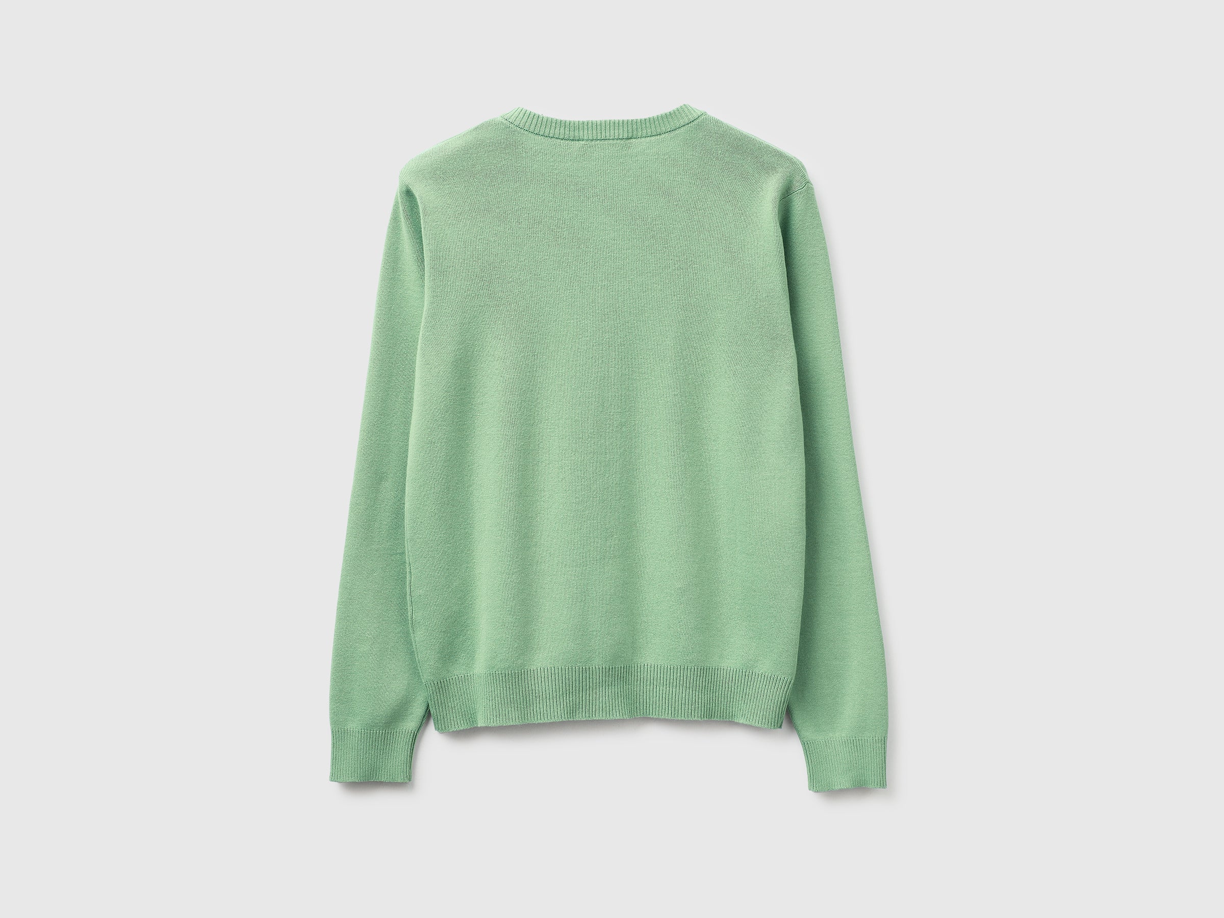 Sage green cardigan in cotton tricot - ucb_image_BS