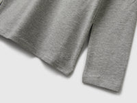 T-shirt stretch com gola alta - ucb_image_DS1