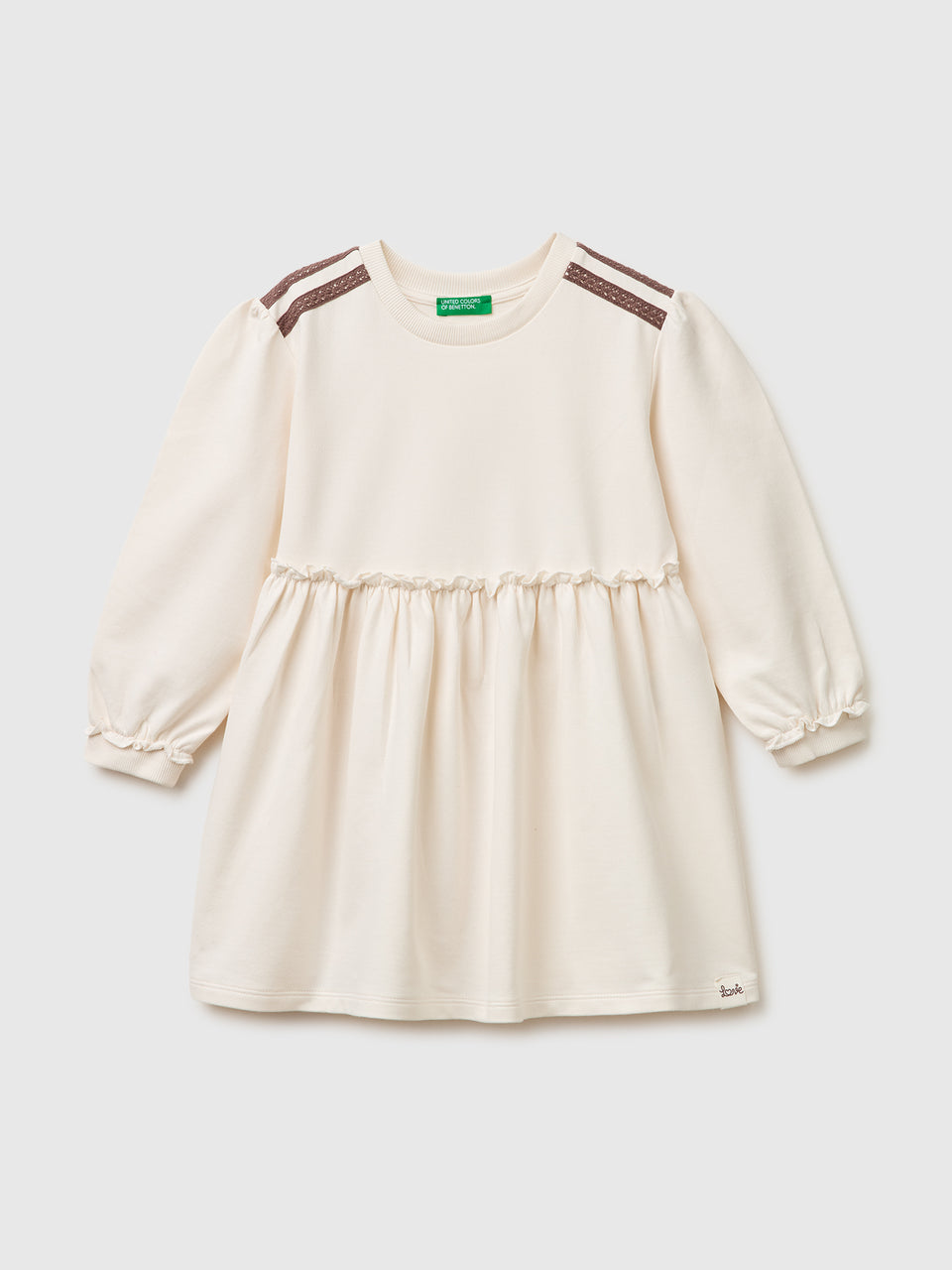 Vestido em felpo com renda - ucb_image_FS