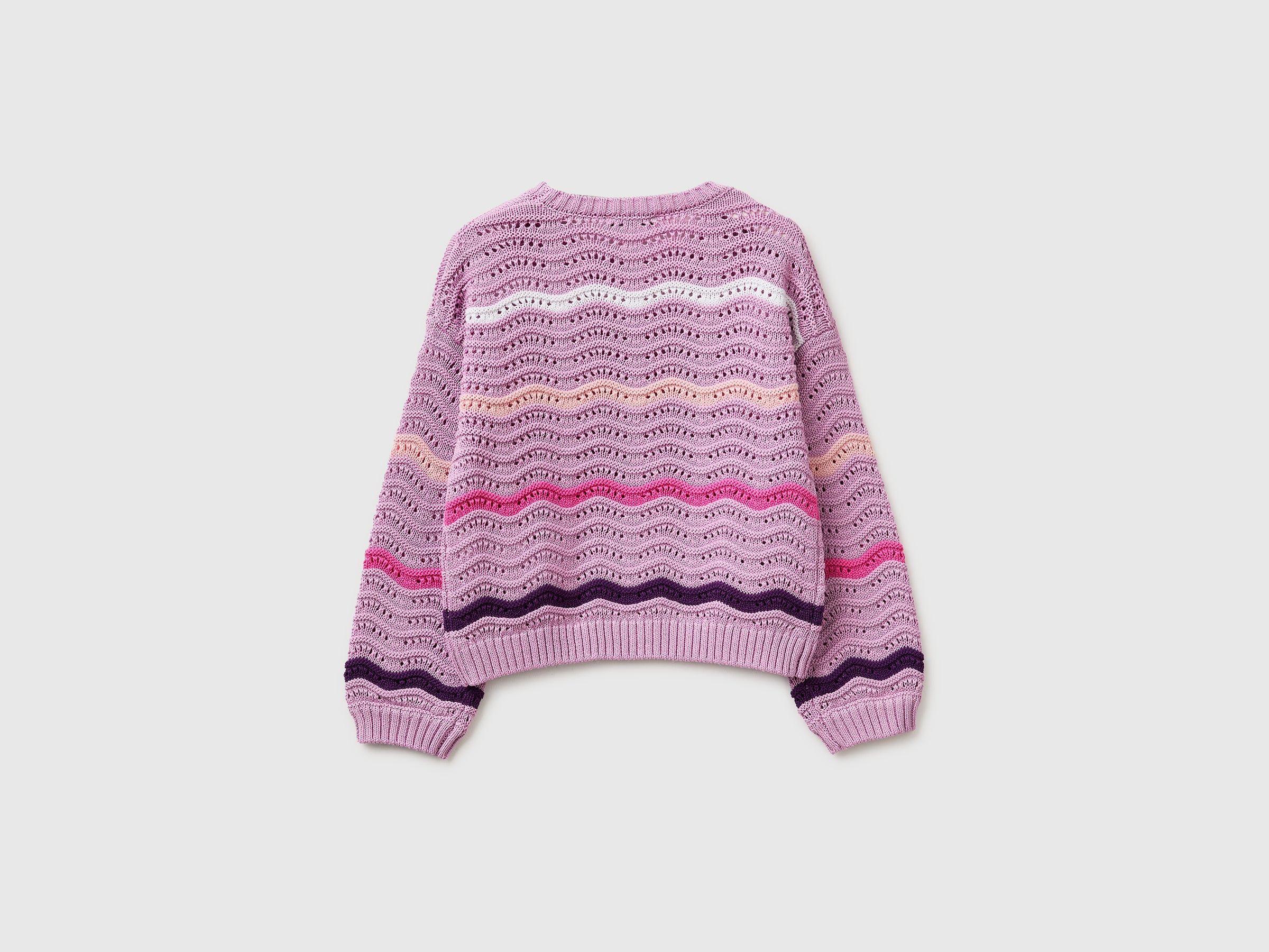 Sweater with multicolored stripes - ucb_image_BS