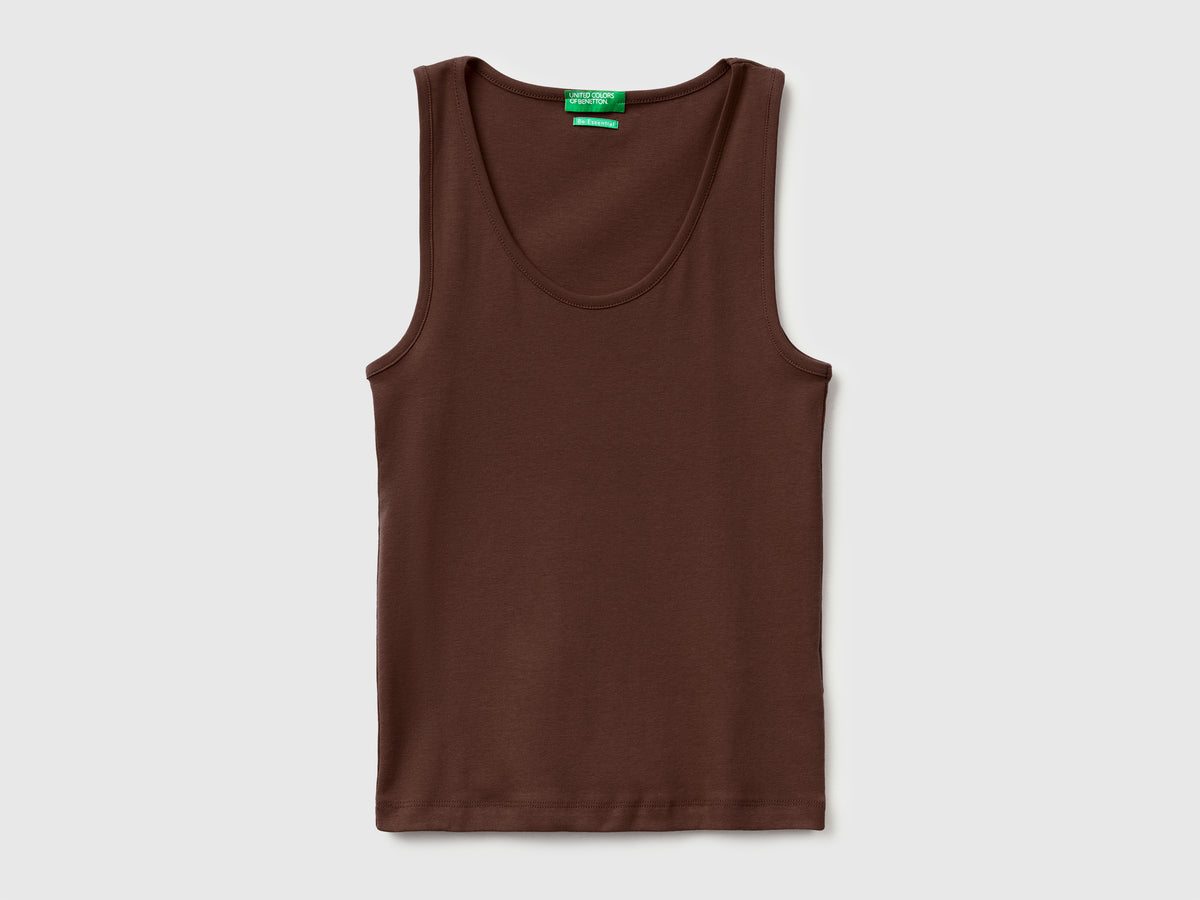 Slim fit ribbed tank top - ucb_image_FS