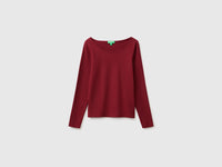 T-shirt slim fit com decote amplo - ucb_image_FS
