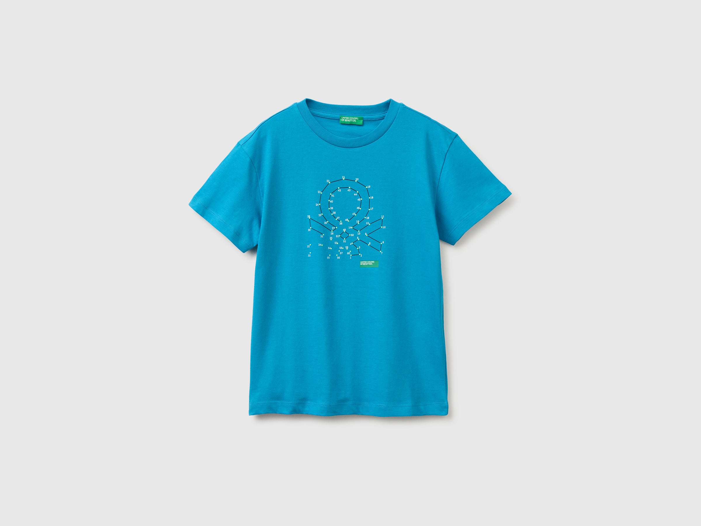 Organic cotton T-shirt with logo print - ucb_image_FS