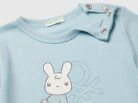 Logo print t-shirt in organic cotton - ucb_image_DS1