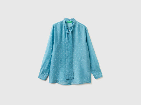 Flowy shirt with micro polka dots - ucb_image_FS