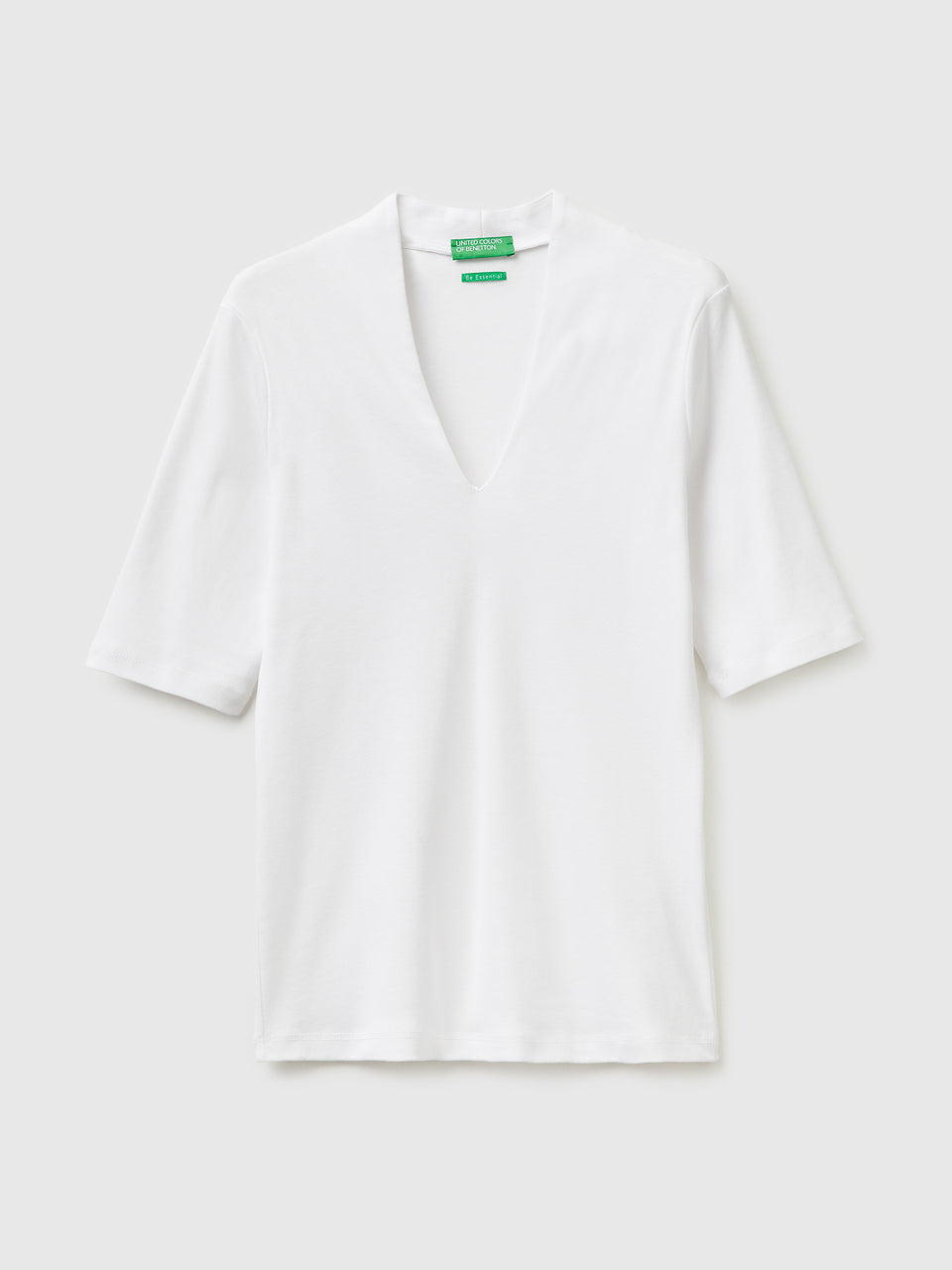 T-shirt slim fit em algodão de fibra longa - ucb_image_FS