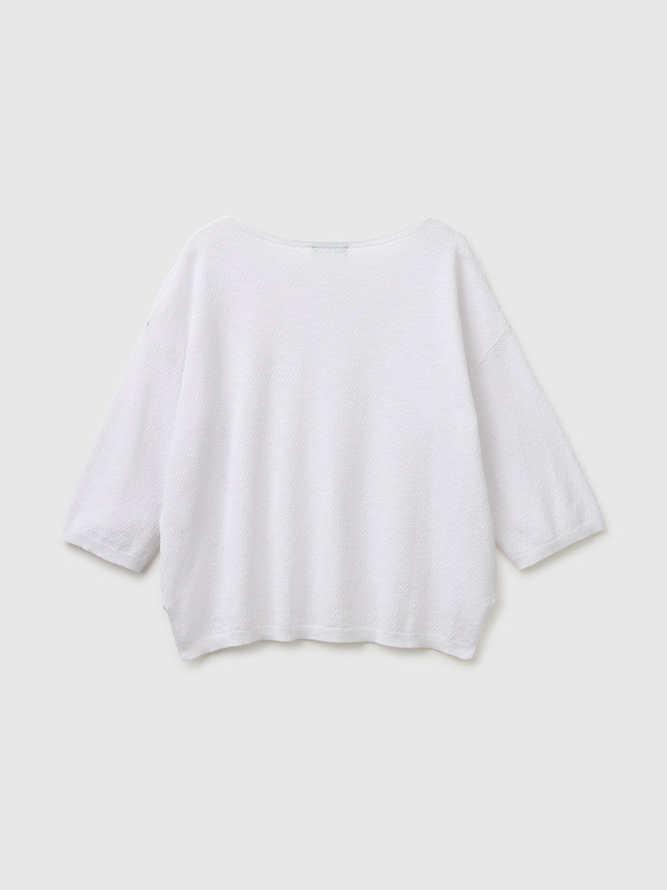 Boxy fit linen blend sweater - ucb_image_BS