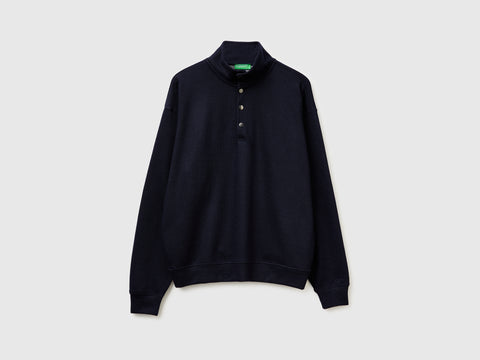 Sweatshirt with half button closure - ucb_image_FS