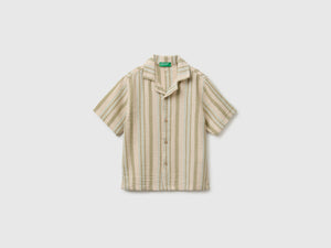 Oversized striped shirt