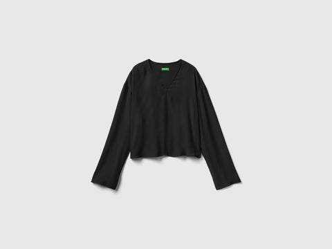 Blusa com decote em V - ucb_image_FS