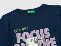 T-shirt de gola redonda com estampa - ucb_image_DS1