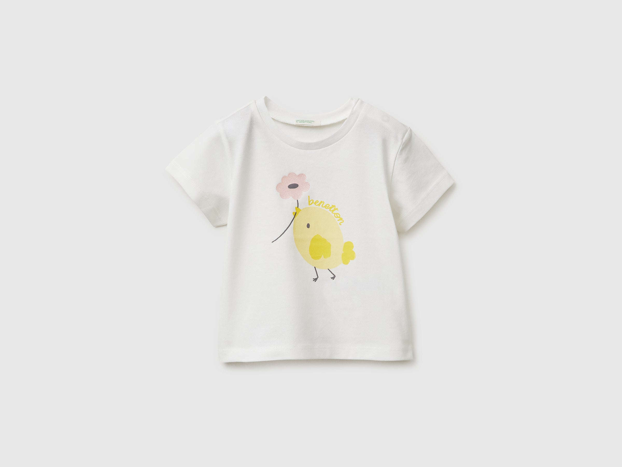 Organic cotton T-shirt with print - ucb_image_FS