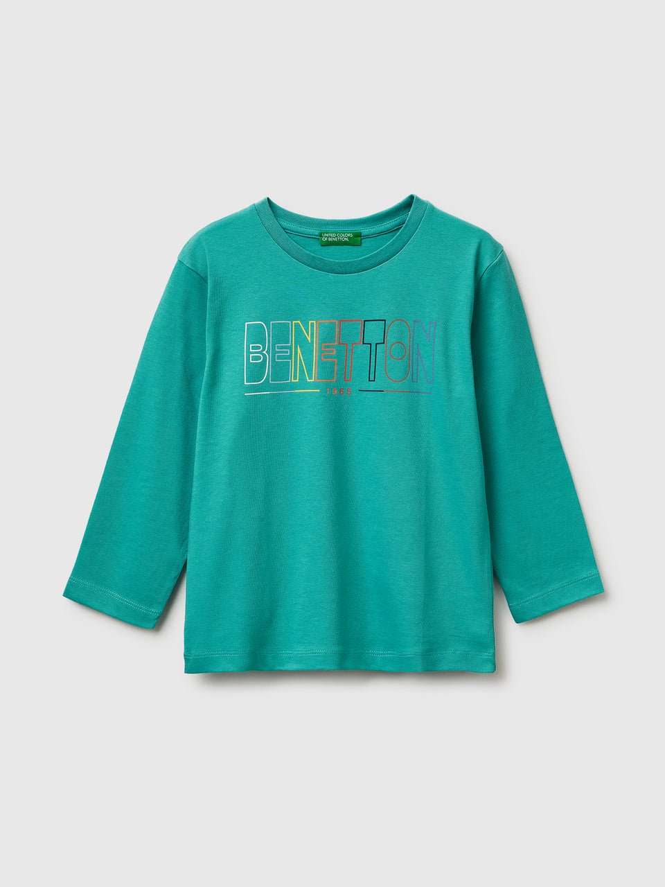 T-shirt in organic cotton with logo print - ucb_image_FS