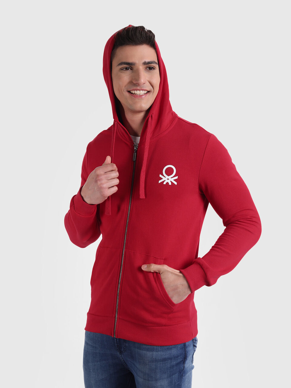 Basic Front Open Hoodie image number null