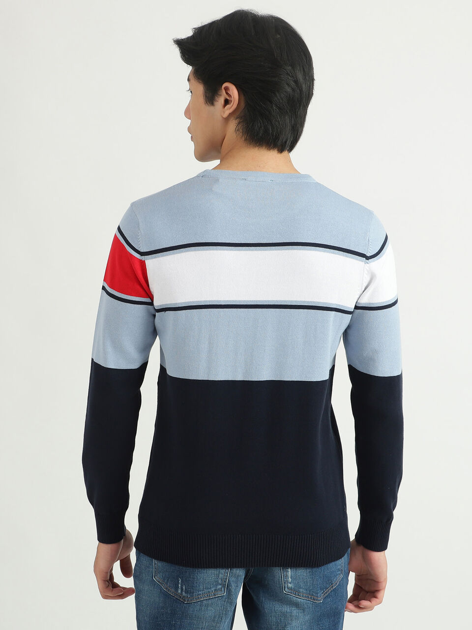 F/S COLOR BLOCKED BENE TTON TRICOT image number null