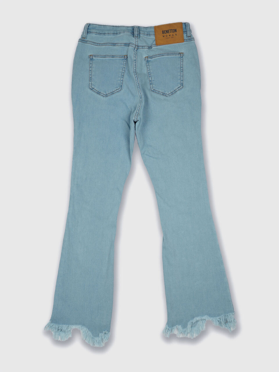 Bootcut With Damaging  And Fraying image number null