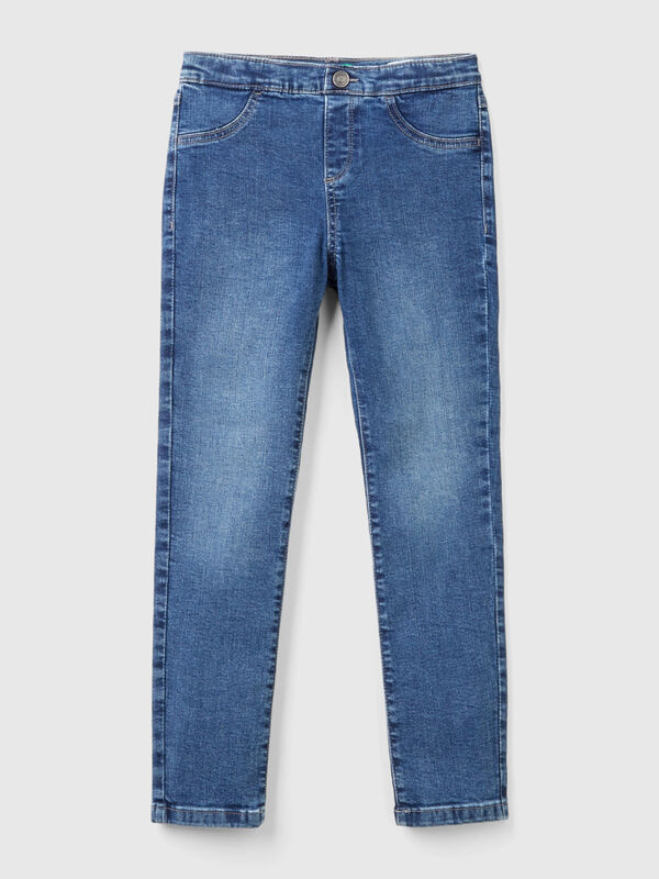 Jeggings en denim stretch "Eco-Recycle" Filles