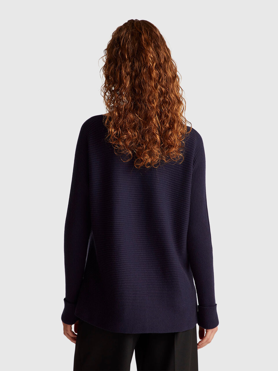 BOAT-NECK SWEAT.L/S Women image number null