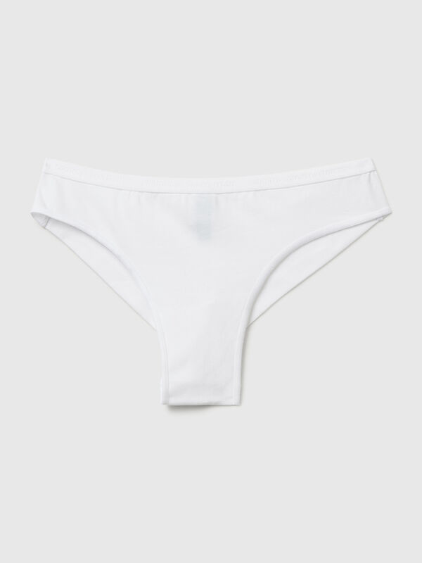 Brésilien en coton extensible Femme