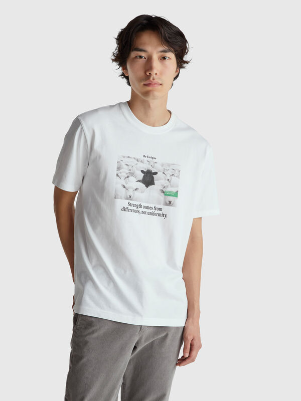 T-shirt coupe décontractée Homme