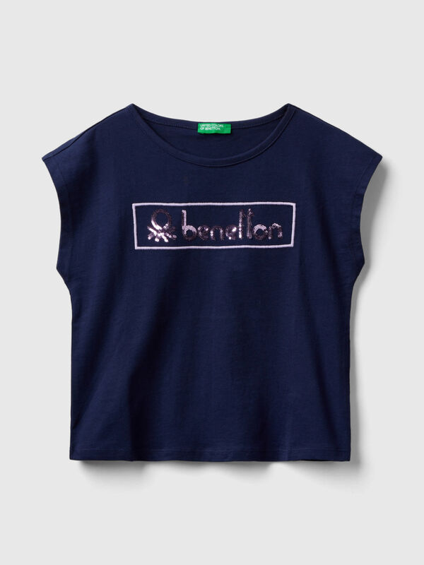 T-shirt with sequins Junior Girl